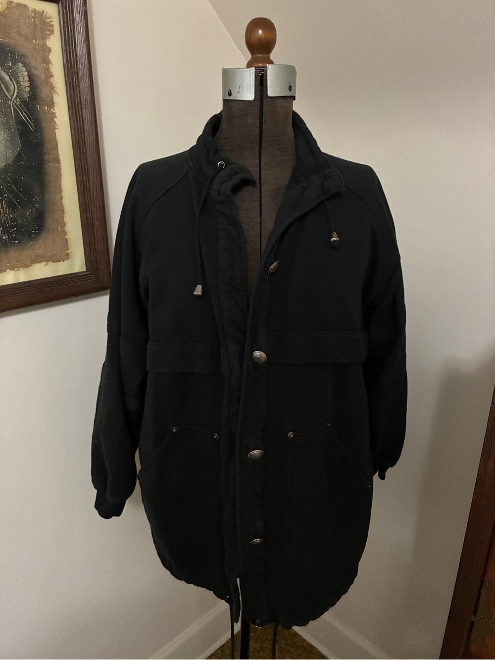 Vintage Pacific Cove Black Sweatshirt